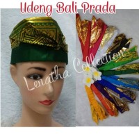 Jual Udeng Bali Prada Setengah Jadi Ikat Kepala Pakaian Adat Bali Lenatha Murah