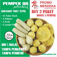 Jual Pempek QQ Bukan Pempek Candy Pempek Palembang Asli Ikan Kakap Murah