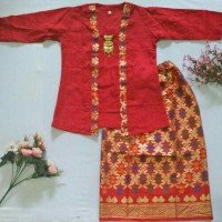 setelan batik anak kutubaru gamis / kebaya anak jogja murah