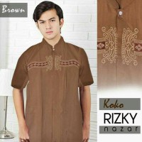 Jual KOKO rizky NAZAR lengan pendek tasmatas Murah