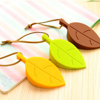 Jual Penahan bawah pintu bentuk daun warna warni Door stopper - HHM120 Murah