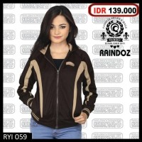 Jual jaket wanita sweater wanita hoodie kupluk switer cardigan rompi vest Murah