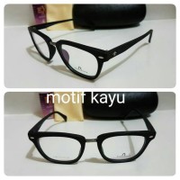 KACAMATA FRAME RODENSTOCK MOTIF KAYU