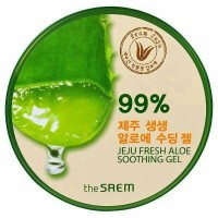 Jual The Saem Jeju Fresh Aloe Vera Soothing Gel 99% Murah