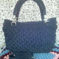 Jual Tas rajut motif sisik buaya Murah