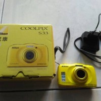 Jual kamera underwater shockproof nikon s33 Murah