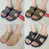 Jual SANDAL / SENDAL WANITA / SENDAL EMPUK/ FITFLOP CARMEL SLIDE Murah