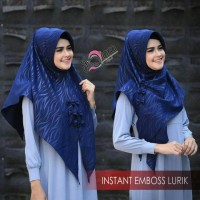 Jual Jilbab Instan Embos Lurik Murah