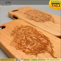 Jual IPHONE 5 5S WOOD CASE KAYUKOYA CLASSIC CHERRY (BS CUSTOM FOTO & LOGO) Murah