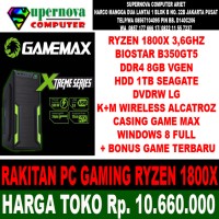 RAKITAN PC GAMING RYZEN 7 1800X
