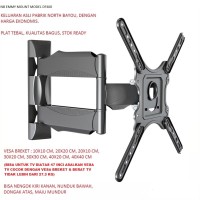 Jual Breket/Bracket TV LCD/LED/Plasma 32-47 inci North Bayou (Swivel) Murah