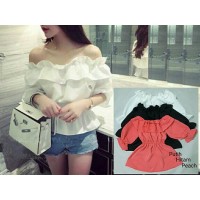 Jual BLOUSE SABRINA YESSY BLUS TOP ATASAN WANITA KOREA BAJU PAKAIAN CEWEK Murah