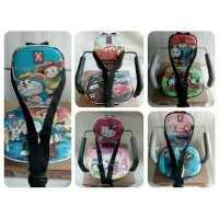 Jual KURSI BONCENGAN ANAK MOTOR MATIC TIPE STANDART & HELM KARAKTER Murah