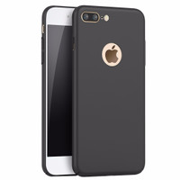 Jual iPhone 7 Plus Baby Skin Ultra Thin Full Cover Hard Case Black IP12 Murah