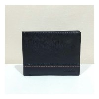 DOMPET PRIA FOSSIL ORIGINAL - FOSSIL BIFOLD WALLET BLACK STRIPE
