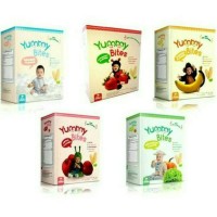 Jual Yummy Bites Baby Rice Crackers| Snack Bayi | Makanan Bayi Murah