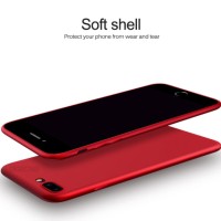 Jual Case iPhone 7/7 Plus +/6/6s Slim Silicone Casing Black red soft shell Murah