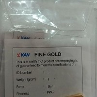 Jual Emas - Logam Mulia ANTAM - 5gr - Sertifikat maret 2017 Murah