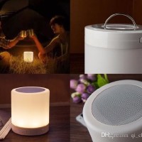Jual LAMPU SPEAKER BLUETOOTH + RADIO TOUCHSCREEN LAMP EMERGENCY Murah