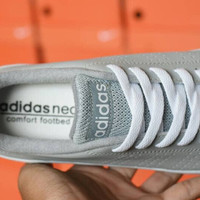 Sepatu Murah Casual Adidas Neo Advantage Kets Abu-Abu Import Modis
