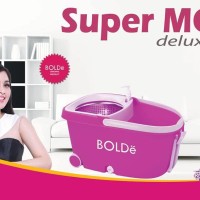 Jual Super Mop Bolde Deluxe Plus Roda&Botol/Super Mop Praktis&Anti Pecah Murah