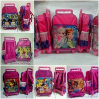 Jual Tas troli anak trolley ransel Princess Sofia Frozen Hello Kitty murah Murah