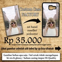 Jual CUSTOM CASE BEBAS SUKA SUKA CETAK FOTO CASING CUSTOM HP Murah