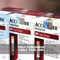 Jual READY, ACCU CHEK / ACCUCHEK STRIP GULA DARAH PERFORMA @5O (RESMI) Murah