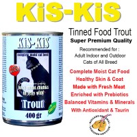 Jual CAT FOOD KIS KIS WET FOOD TROUT 400 GR MAKANAN KUCING PET FOOD Murah