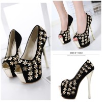 Jual sepatu highheels 21883 pump Shoes Wanita Import Murah Korea Fashion Murah