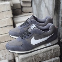 Jual SEPATU NIKE MD RUNNER ABU ABU / BAHAN SUEDE MERCY HALUS Murah