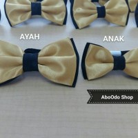 Jual dasi kupu-kupu gold / bow tie Murah