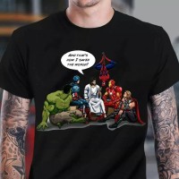 Jual T-Shirt Avenger with Jesus Murah