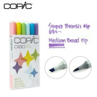 Jual COPIC CIAO Marker 6 Bright colour NEW!!! Murah