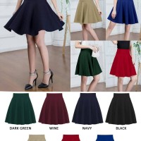 Jual Rok Mini Flare Pencil Jeans Maxi Skirt Juliet Flare Skirt(#8803)/ Murah