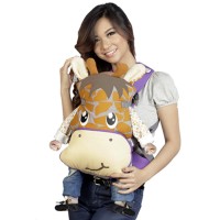 Jual Gendongan Bayi Snobby Ransel Double Fungsi Saku Print Giraffe TPG 1547 Murah