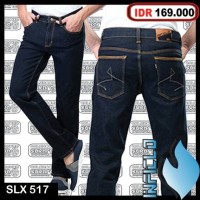 Jual celana jeans pria jins denim panjang katun pendek joger murah Murah