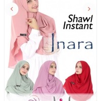 Jual Shawl Instan Inara by Nuhijab / Pashmina Instan / Hijab / Kerudung Murah
