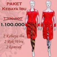 BAJU KEBAYA IBU / KEBAYA MODERN / KEBAYA IBU PENGANTIN