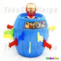 Jual Mainan Anak Pirate Roulette Game Lucky Barrel Running Avenger | Besar Murah