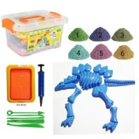 Jual Termurah!!! Pasir Ajaib Pasir Kinetik Paket Dinosaurus Kinetic Sand Murah