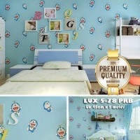 Jual wallpaper stiker dinding motif doraemon Murah