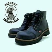 Jual pichboy under ground safety. bahan ful kulit. sz 39-44.hitam Murah