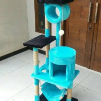 Jual mainan,garukan,cakaran kucing/cat scratcher/cat tree/cat condo Murah