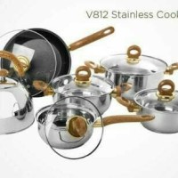 Jual PANCI VICENZA COOKWARE V-812 (12 PCS) Murah