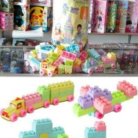 Jual mainan anak bongkar pasang Lego Bricks Yoyo Kids Building Block 160pcs Murah