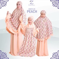Jual HV13112 Mukena Couple ZAHRANAA 1 set BundaAnak KODE BIS13166 Murah