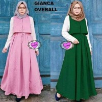 Jual BAJU WANITA MUSLIM OVERAL/JUMPSUIT GIANCA Murah