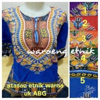 Jual BAJU ATASAN KOKO PANTAI ETNIK BANGKOK - ETNIK WARNA (ABG) Murah