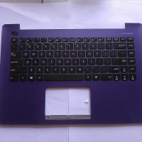 KEYBOARD LAPTOP ASUS X453MA WITH FRAME UNGU